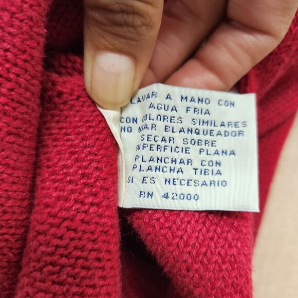 Basic Editions Holiday embroidered sweater vest (size 1X) - Picture 5 of 9